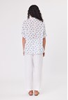 PUGLIA SPRIG SHIRT - blue flowr